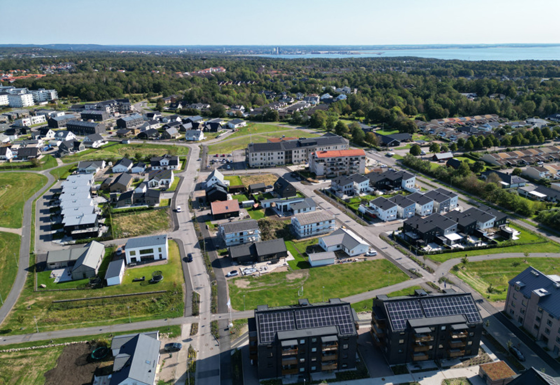 Vy över Halmstad