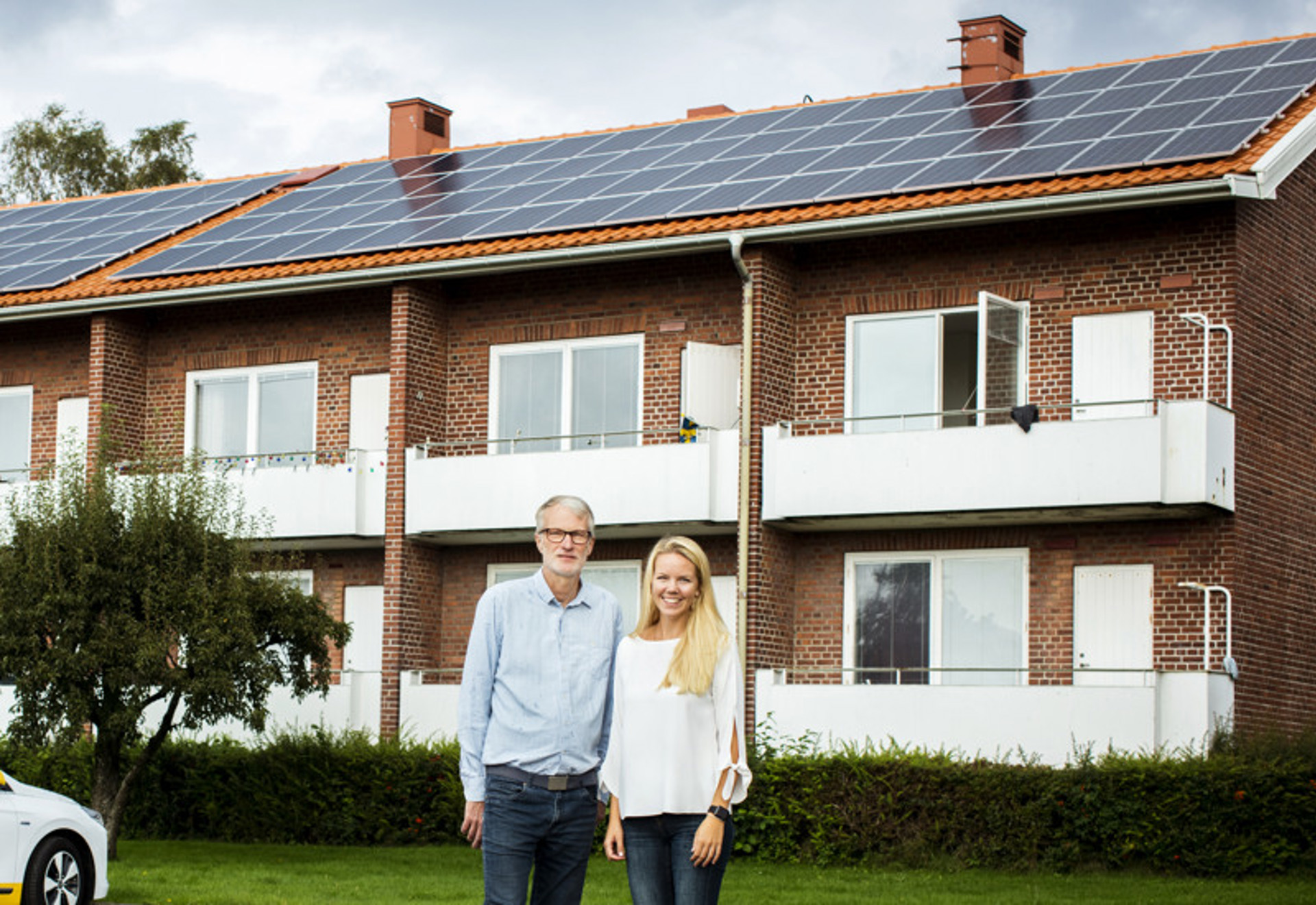 Solceller på flerbostadshus